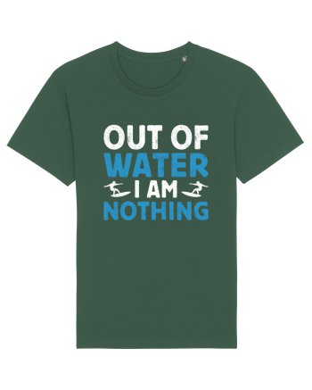 Out of water I am nothing Bottle Green