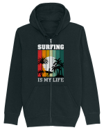 Surfing Is My Life Hanorac cu fermoar Unisex Connector