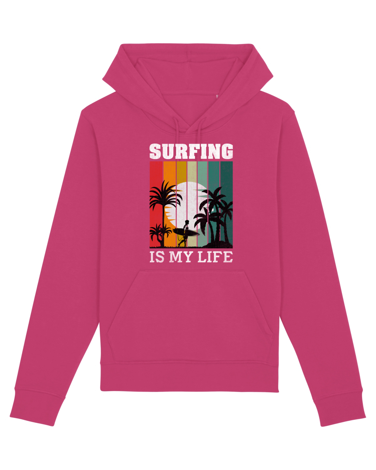 Hanorac Unisex Drummer Raspberry