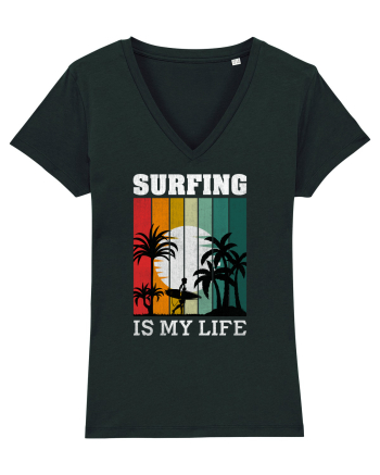 Surfing Is My Life Black