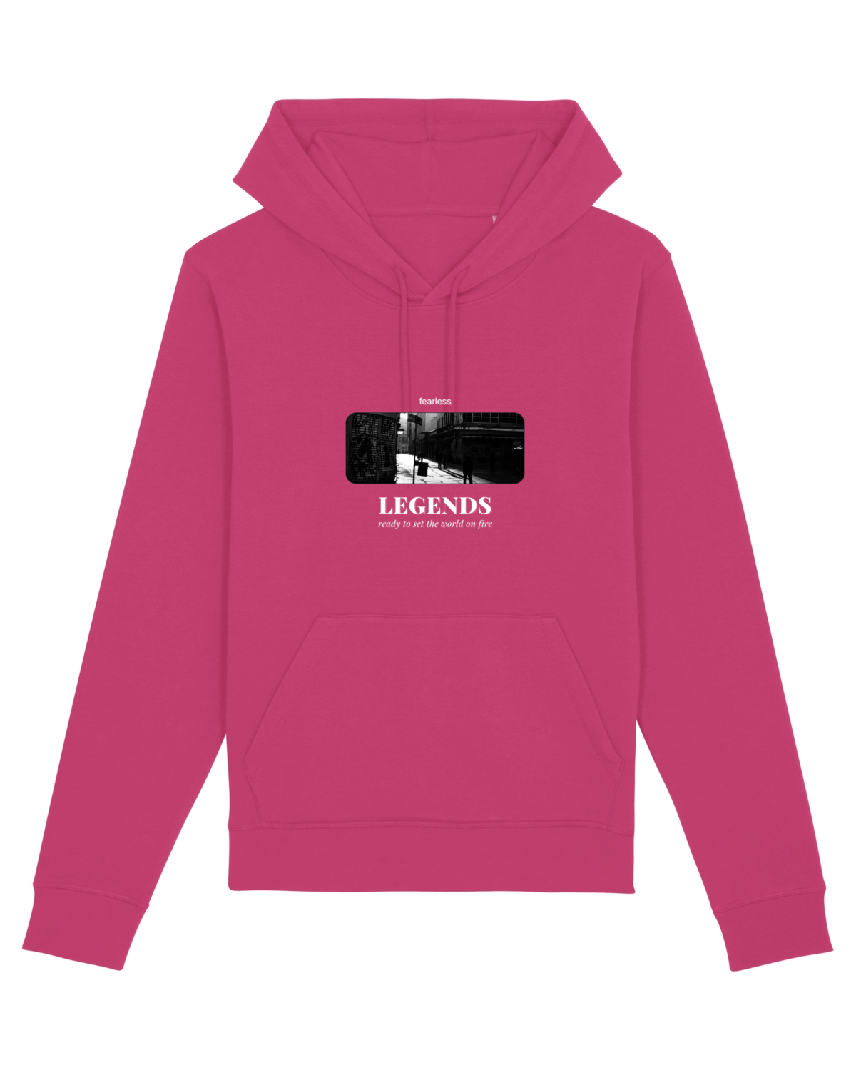 Hanorac Unisex Drummer Raspberry