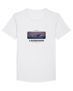LEGENDS FEARLESS Tricou mânecă scurtă guler larg Bărbat Skater