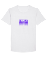 RULES  Tricou mânecă scurtă guler larg Bărbat Skater