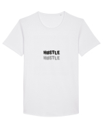 HUSTLE X2 Tricou mânecă scurtă guler larg Bărbat Skater
