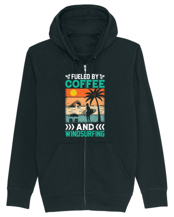 Fueled By Coffee And Windsurfing Black