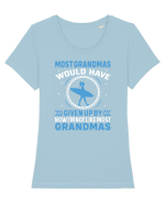Most grandmas would have given up by now I'm not like most grandmas Tricou mânecă scurtă guler larg fitted Damă Expresser