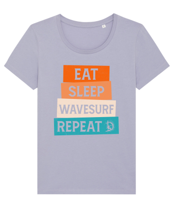 Eat Sleep Wavesurf Repeat Lavender