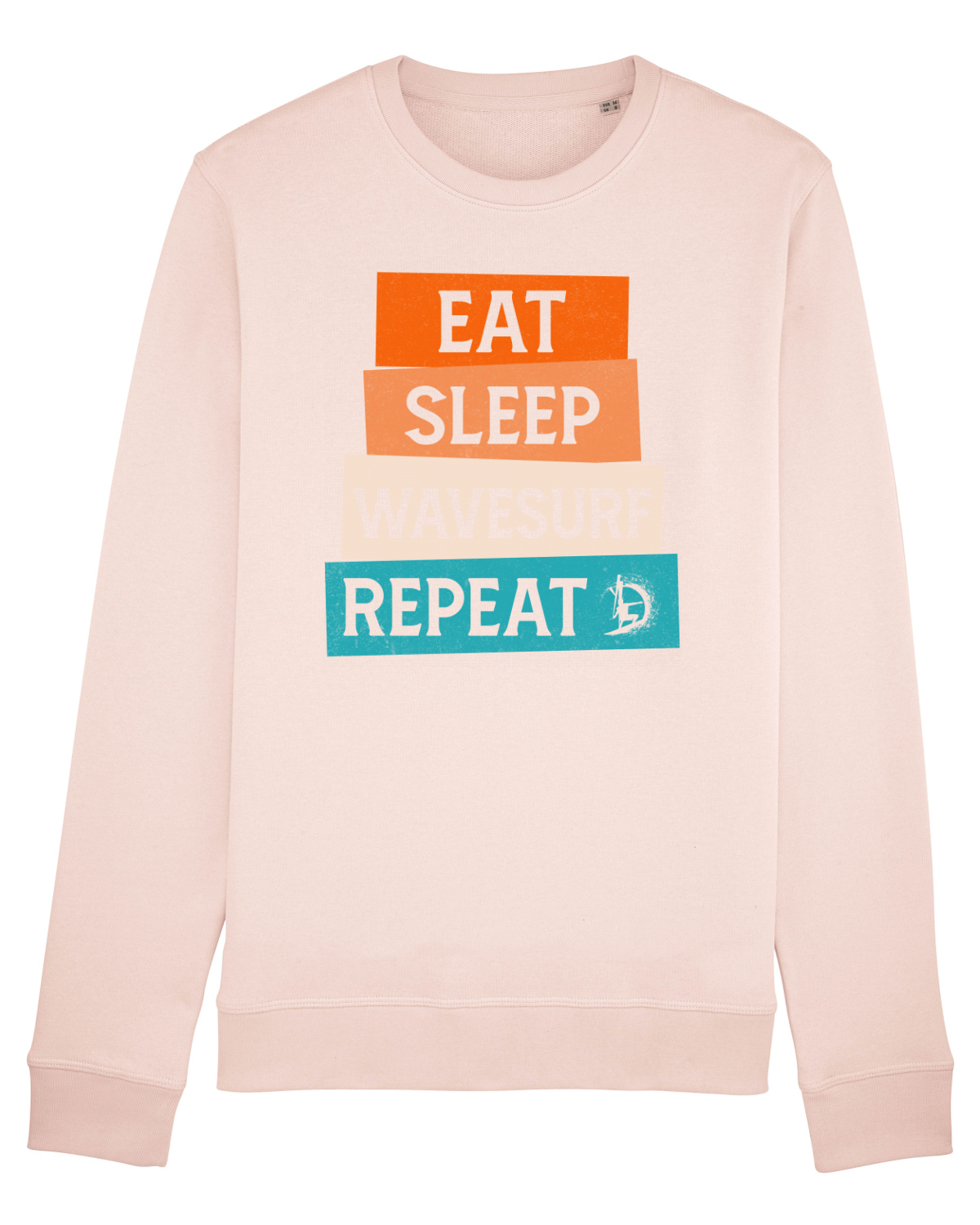 Bluză mânecă lungă Unisex Rise Candy Pink