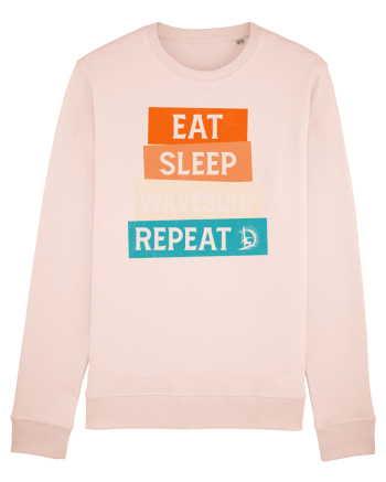 Eat Sleep Wavesurf Repeat Candy Pink
