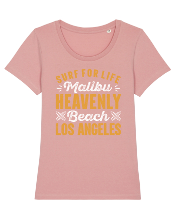 Surf For Life Malibu Heavenly Beach Los Angeles Canyon Pink