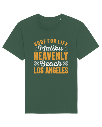Surf For Life Malibu Heavenly Beach Los Angeles Bottle Green