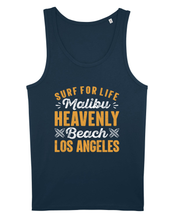 Surf For Life Malibu Heavenly Beach Los Angeles Navy
