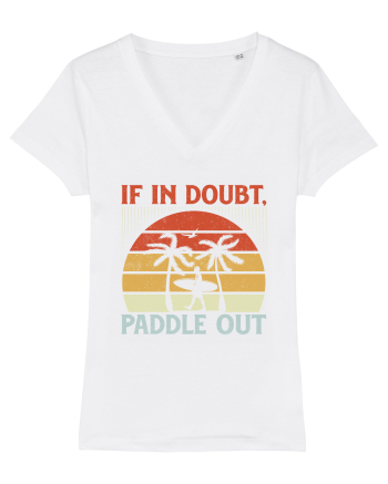 If in doubt paddle out White