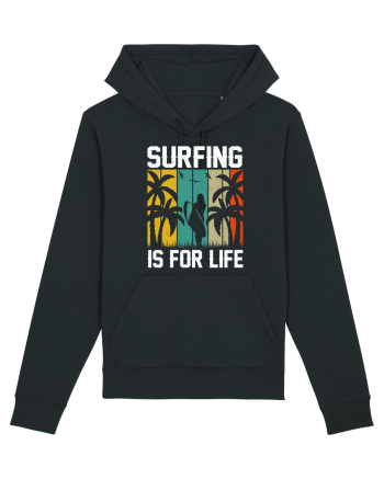 Surfing is for life Black