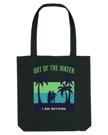 Out of the water, I am nothing Black