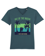 Out of the water, I am nothing Tricou mânecă scurtă guler V Bărbat Presenter