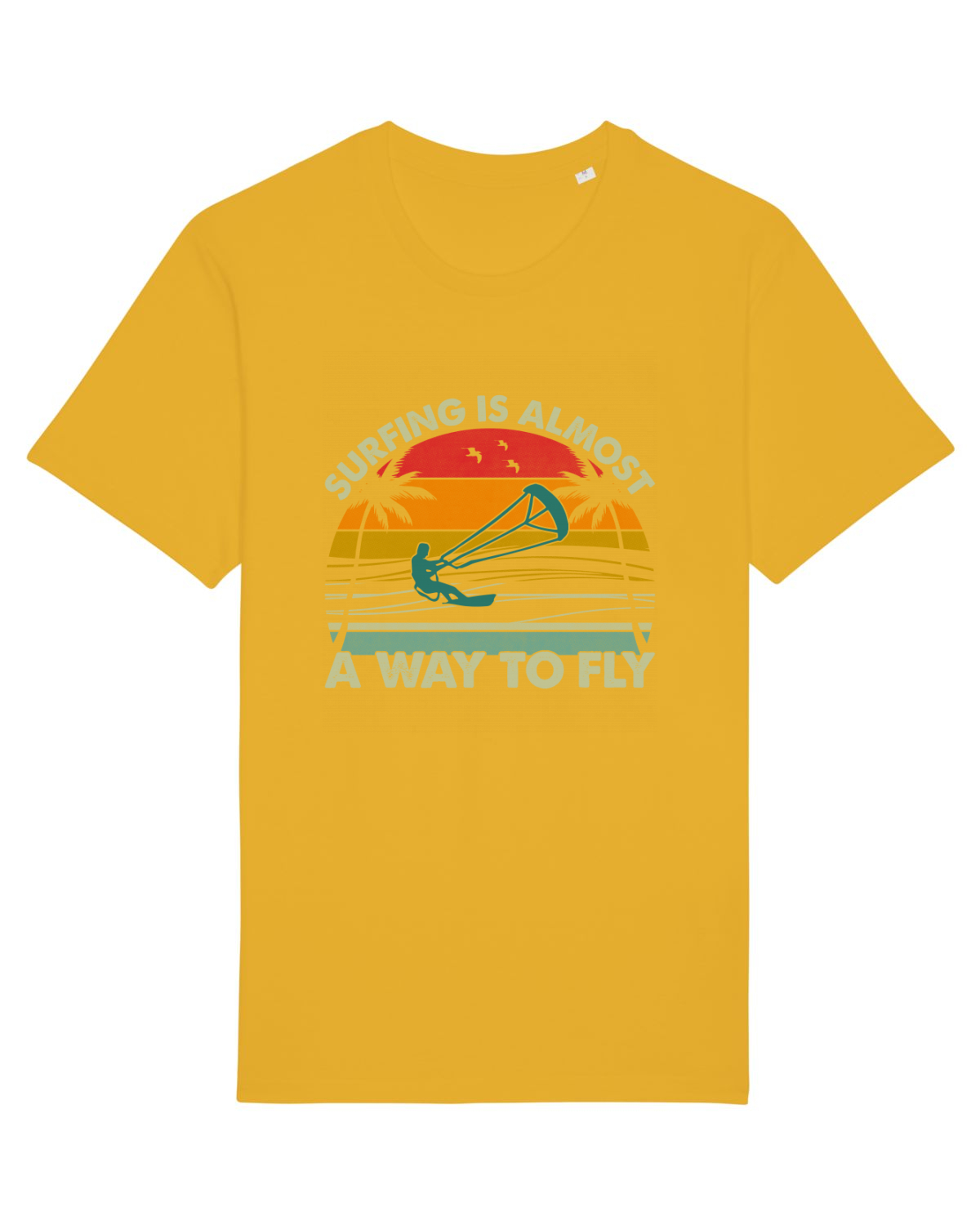 Tricou mânecă scurtă Unisex Rocker Spectra Yellow