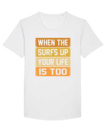 When the surf's up, your life is too White
