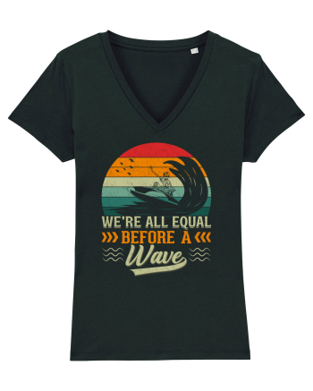 We're all equal before a wave Black