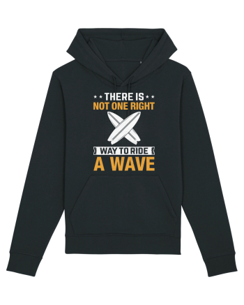 There is not one right way to ride a wave Black