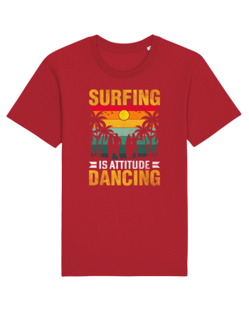 Surfing is attitude dancing Red