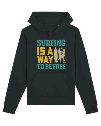 Surfing is a way to be free Black