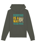 Surfing is a way to be free Hanorac Unisex Drummer