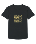 GROWTH Tricou mânecă scurtă guler larg Bărbat Skater