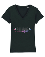 Sound of Music Tricou mânecă scurtă guler V Damă Evoker
