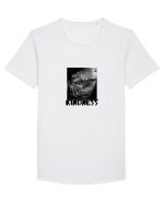 KINDNESS Tricou mânecă scurtă guler larg Bărbat Skater