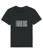 FABULOUS Tricou mânecă scurtă Unisex Rocker