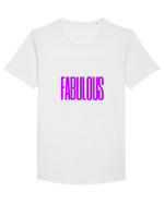 FABULOUS Tricou mânecă scurtă guler larg Bărbat Skater