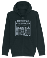 Amsterdam Hanorac cu fermoar Unisex Connector