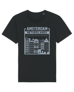 Amsterdam Tricou mânecă scurtă Unisex Rocker
