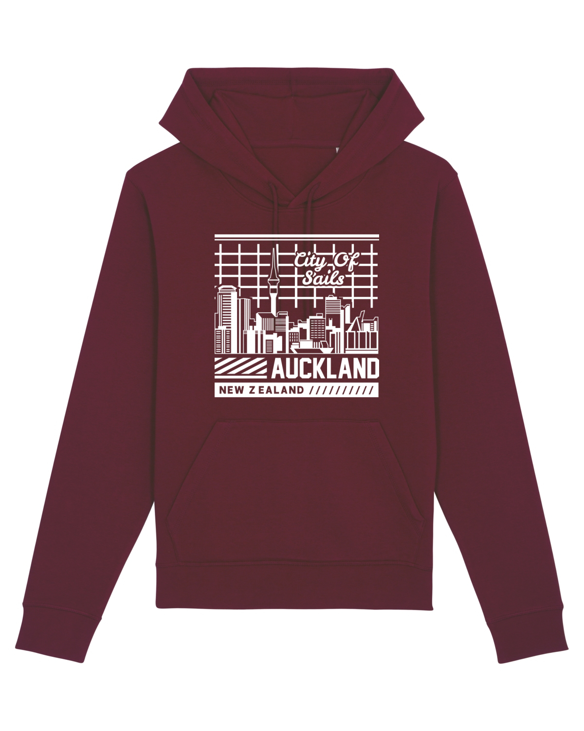 Hanorac Unisex Drummer Burgundy
