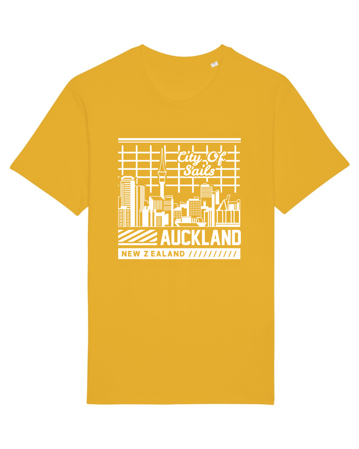 Tricou mânecă scurtă Unisex Rocker Spectra Yellow