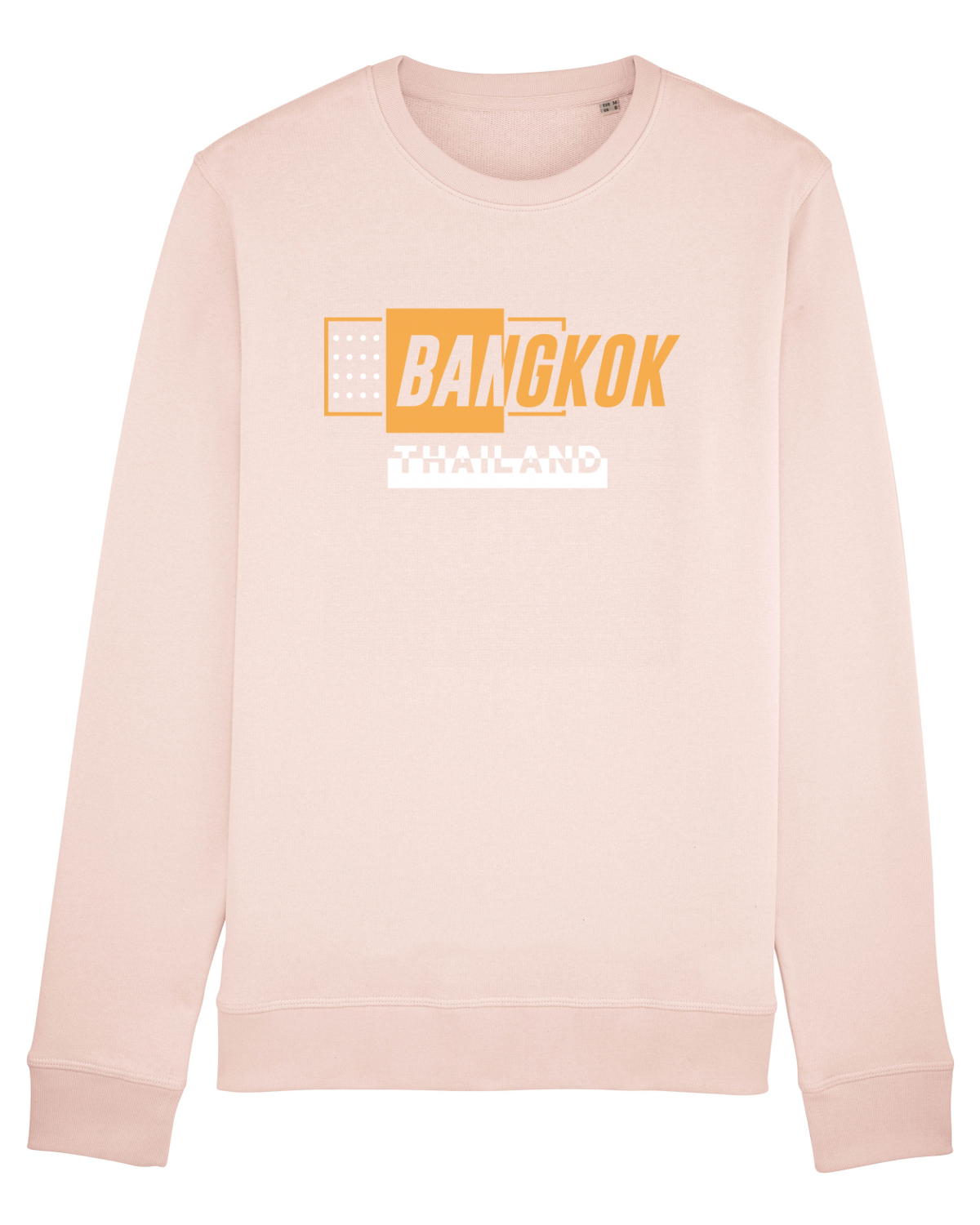 Bluză mânecă lungă Unisex Rise Candy Pink