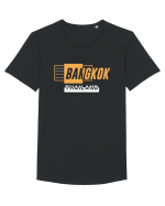 Bangkok Tricou mânecă scurtă guler larg Bărbat Skater