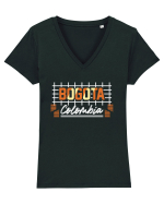 Bogota Tricou mânecă scurtă guler V Damă Evoker