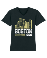 Boston Tricou mânecă scurtă guler V Bărbat Presenter