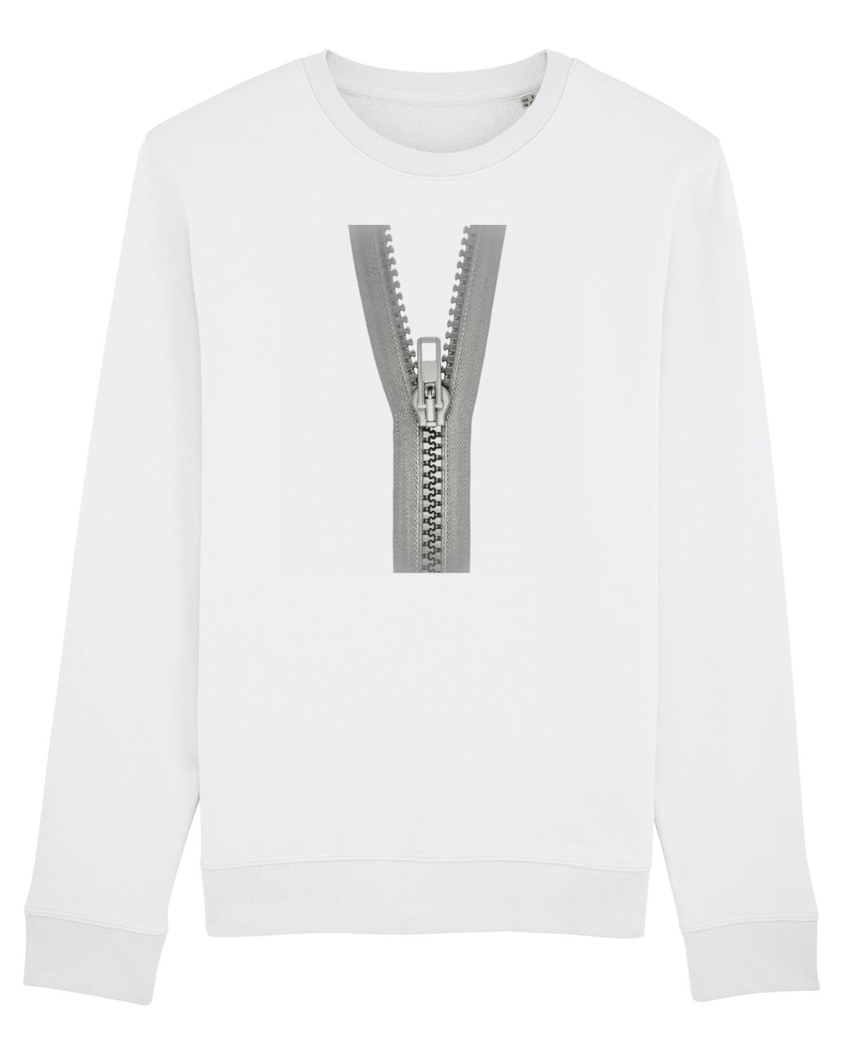 Bluză mânecă lungă Unisex Rise White