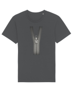 ZIpper Tricou mânecă scurtă Unisex Rocker