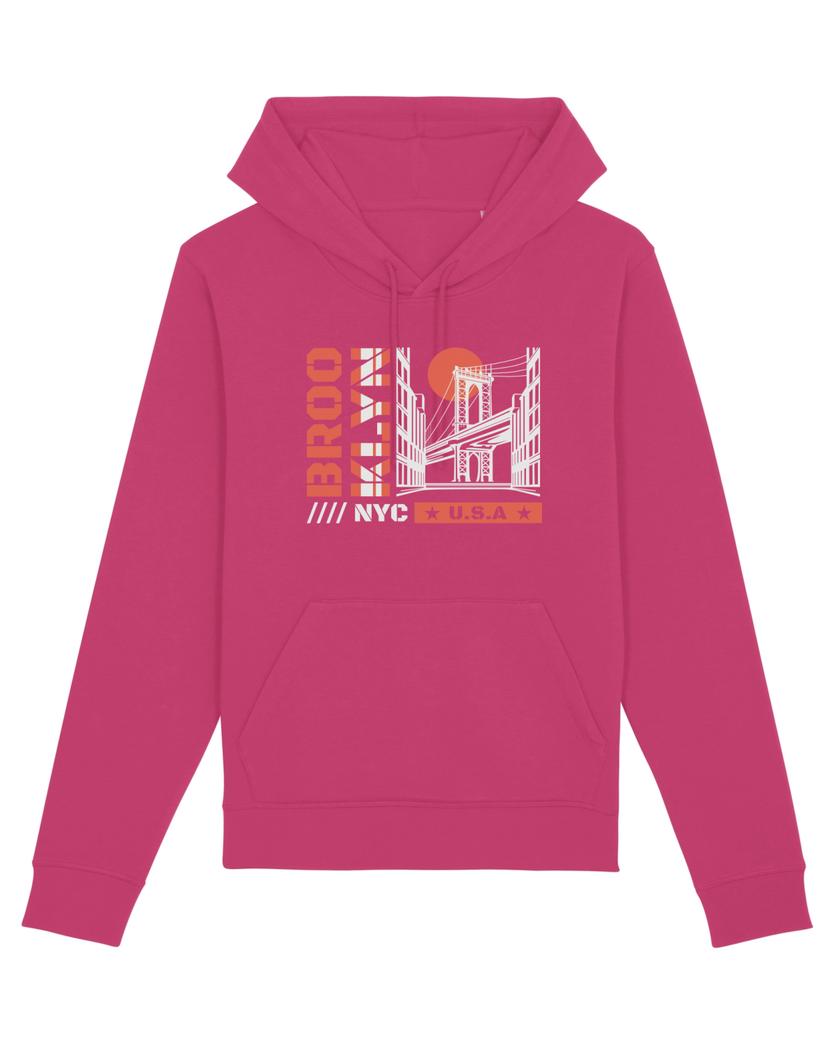 Hanorac Unisex Drummer Raspberry