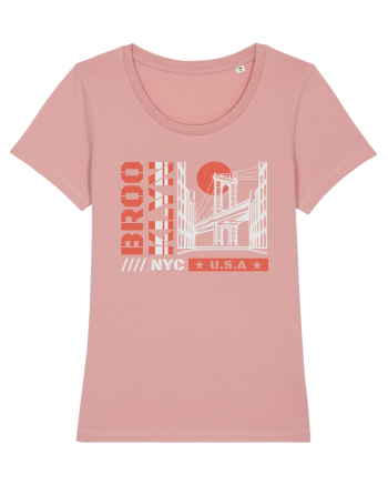 New York City Brooklyn Canyon Pink