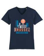 Brussel Tricou mânecă scurtă guler V Bărbat Presenter