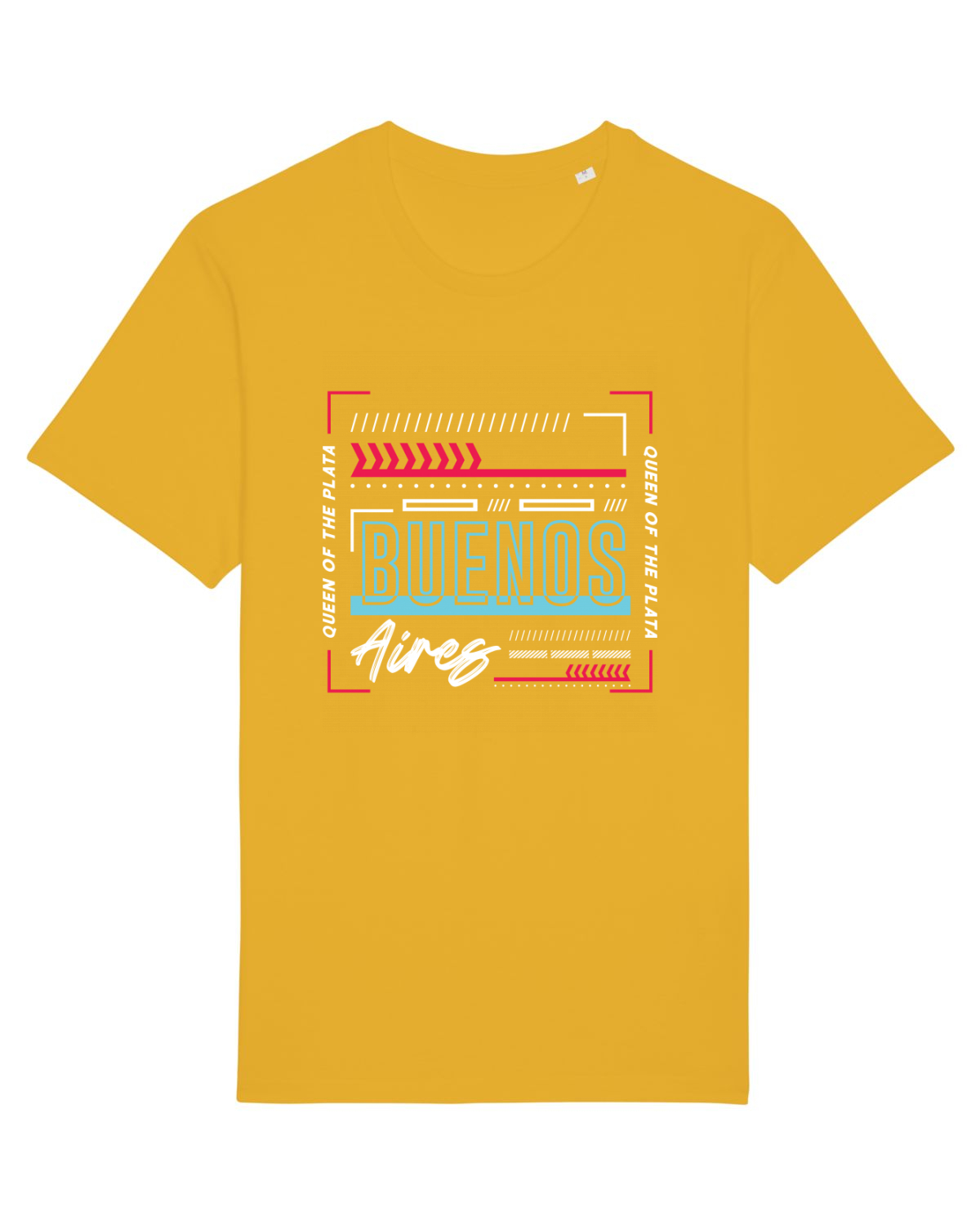 Tricou mânecă scurtă Unisex Rocker Spectra Yellow