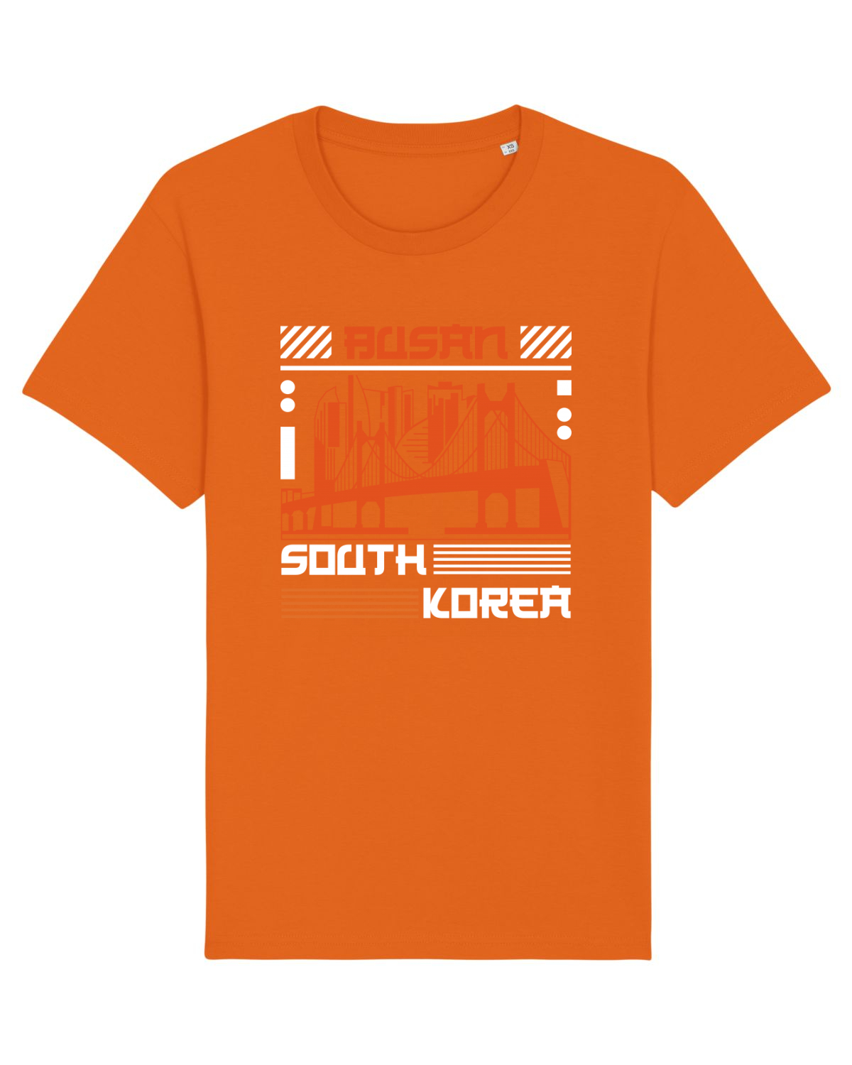 Tricou mânecă scurtă Unisex Rocker Bright Orange