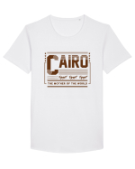 Cairo Tricou mânecă scurtă guler larg Bărbat Skater