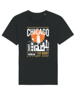 Chicago Tricou mânecă scurtă Unisex Rocker