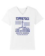 Daegu Tricou mânecă scurtă guler V Bărbat Presenter
